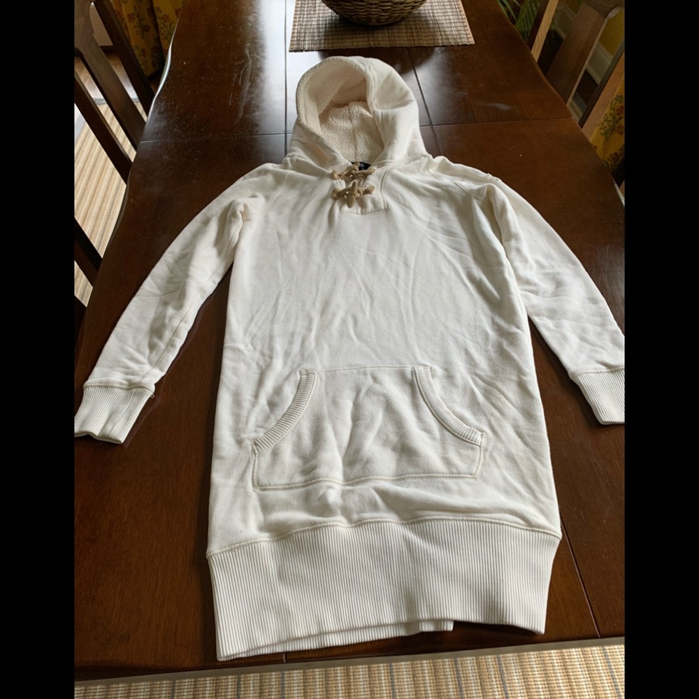 Ralph Lauren hooded girls long sweatshirt